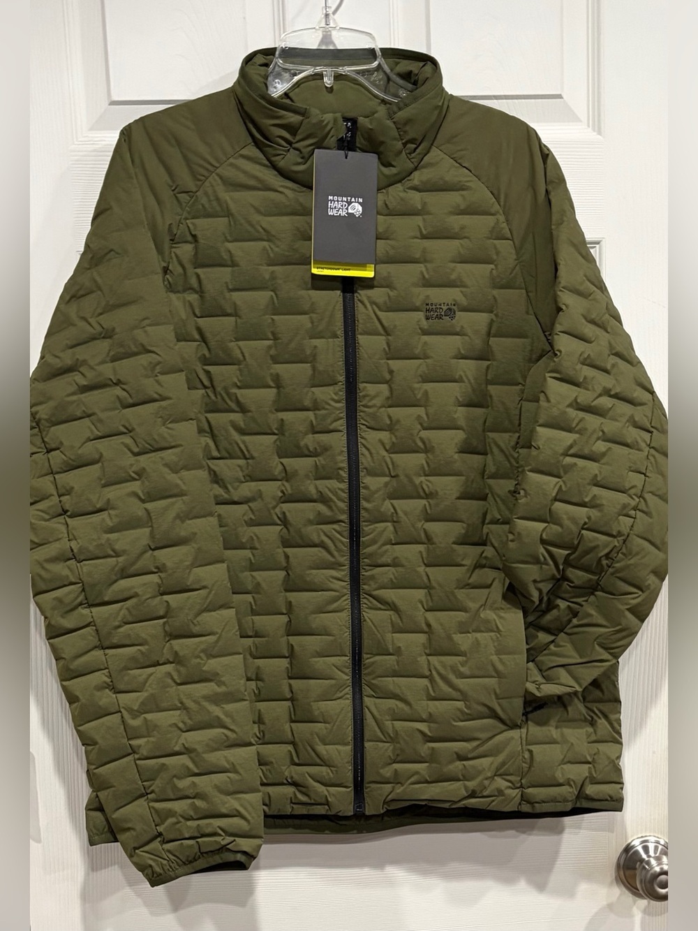 Mountain Hardwear Men's XL Stretchdown Light Jacket Combat Green NWT Puffer
